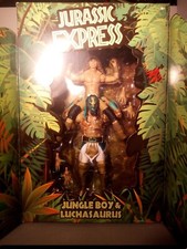 AEW JURASSIC EXPRESS Jungle Boy Luchasaurus Action Figure RSC Ringside Exclusive