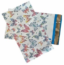 25 6x9 Colorful Butterflies Designer Poly Mailers Envelopes Boutique Custom Bags