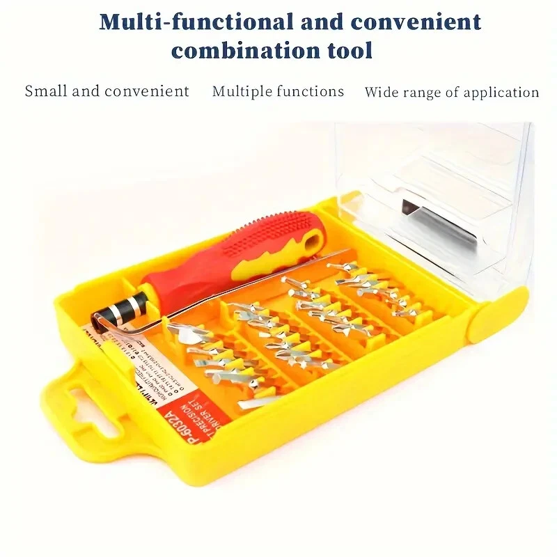 US 32 Screwdriver Set For Cell Phone Notebook Laptop Repair Screw Driver - Image 2 of 4