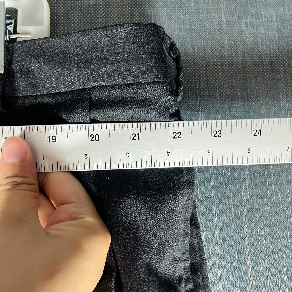 Jos. A. Bank Men 2 Piece Suit Set 48 Black 100% Wool Single Breasted Notch Lapel - Image 4 of 4