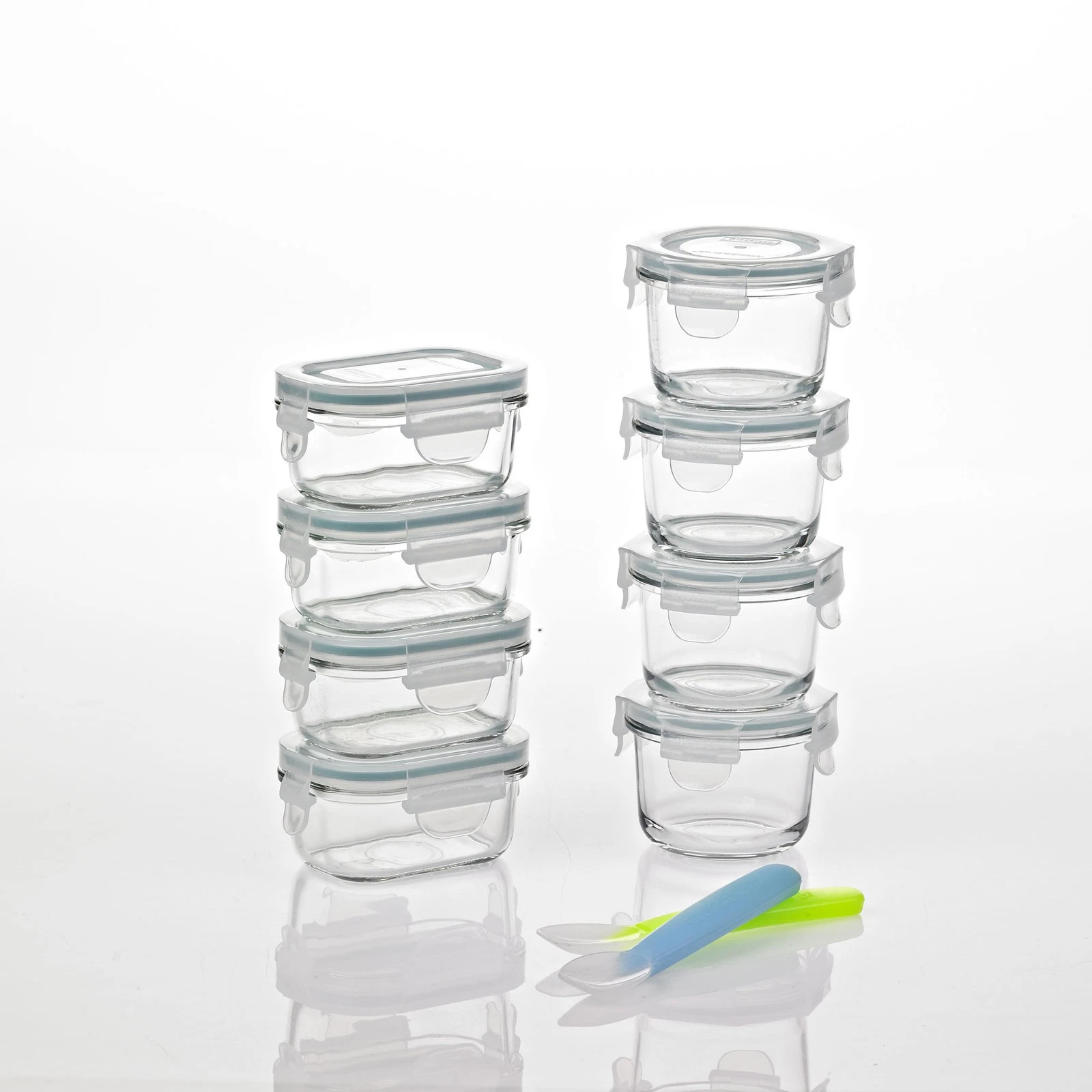 Glasslock Homemade Baby Food BPA Free Glass Storage Containers 18 Piece Set
Opens in a new window or