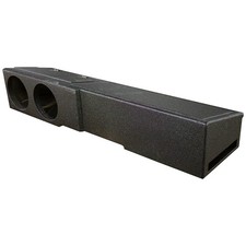 DUAL 8 PORTED UNDERSEAT FRONTFIRE ENCLOSURE f...