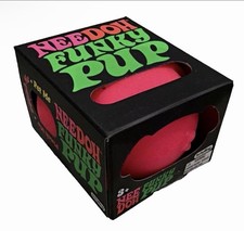 Sealed Needoh Funky Pup Pink - Squishy Stress Relief Toy Schylling Free Shipping