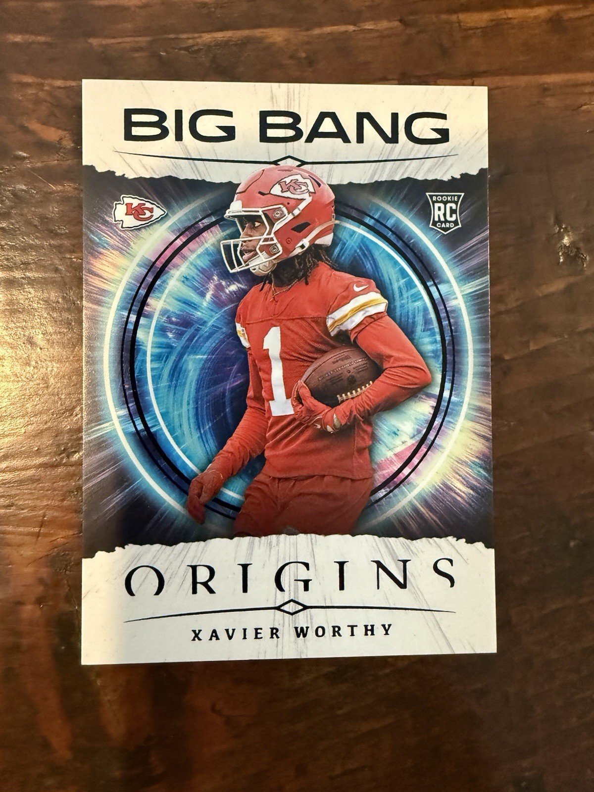 2024 Panini Origins Xavier Worthy RC BIG BANG Case Hit Chiefs Rookie SSP