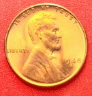 1948-S Lincoln Wheat Cent Penny GEM RED BU From an Original Bank Roll