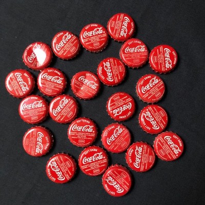 COCA COLA SOUTH AFRICA, COKE, 20 x CROWN CAPS bottle tops, c320, 2009 issue yr