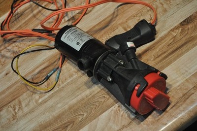FLOJET Portable Self-Priming RV Macerator Waste Pump Kit 12 VDC 18555000A
