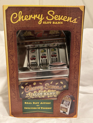 Brybelly Cherry Sevens Slot Bank Reproduction with 10 Tokens