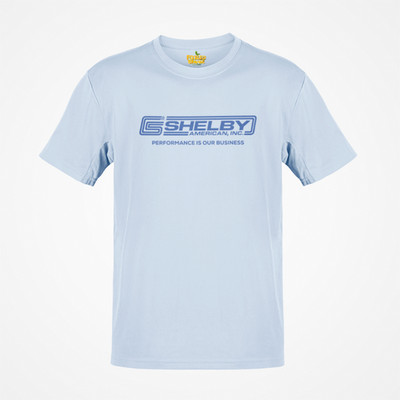 Shelby American Inc Performance Is Our Business Cobra Logo T-shirt
