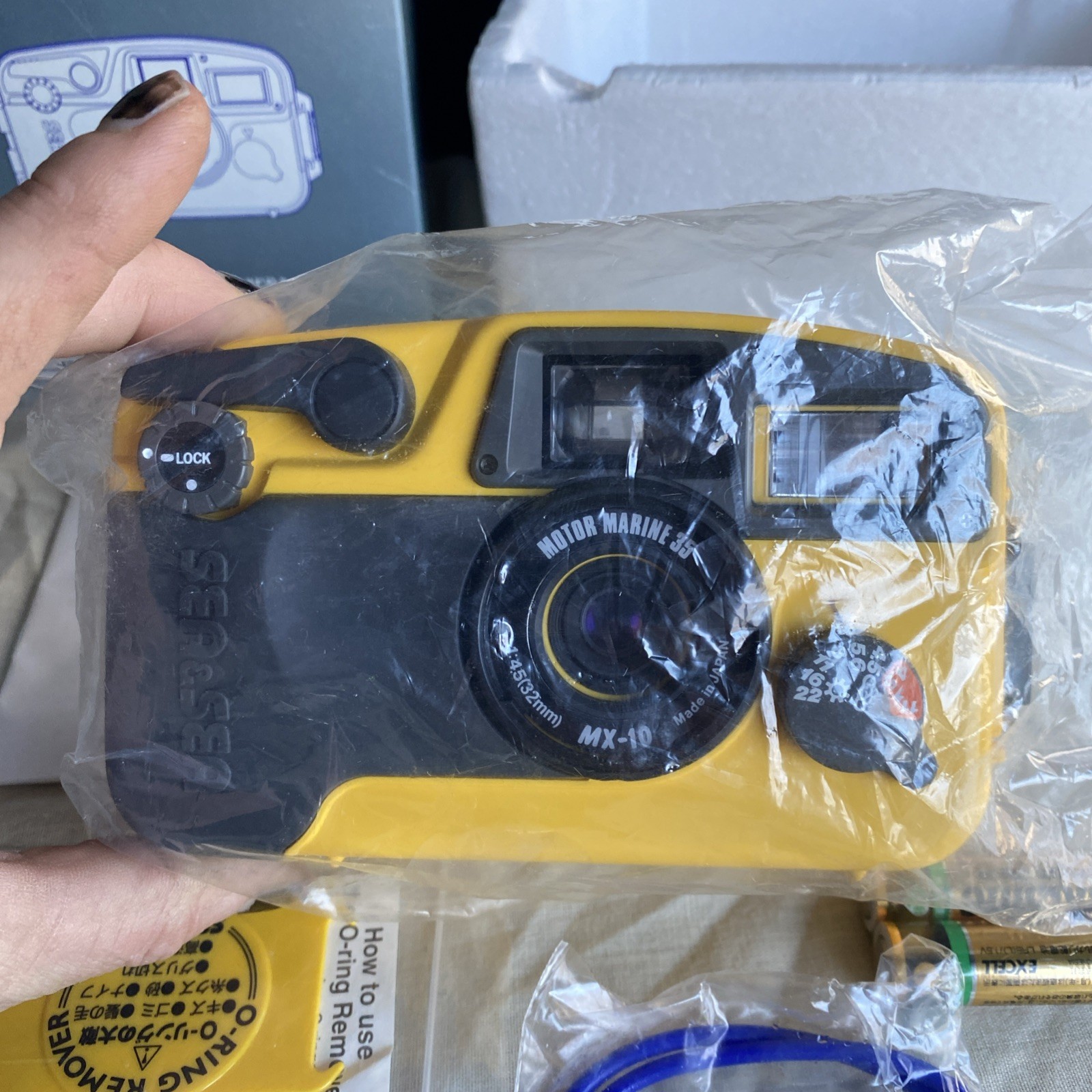 NEW SEA&SEA MX-10 Motor Marine 35mm Film Camera Set Underwater