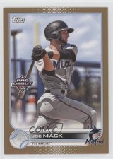 2022 Topps Pro Debut Gold 34/50 Joe Mack #PD-159 1u6