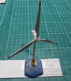 North Sea Wind Turbine by DC Models Scale 1/1250  Ship Model