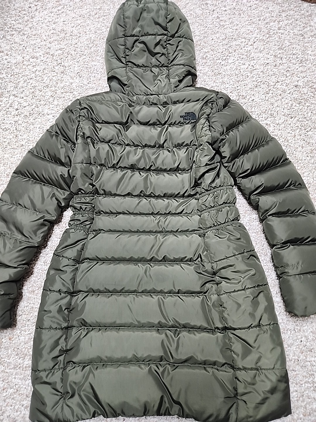 The North Face Gotham II 550 Down Parka SMALL ThymeGreen Full Zip Coat thumbnail 17