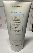 Korres Yoghurt AFTER SUN Cooling Gel for Face and Body 5.07 Fl. oz 150 ml SEALED