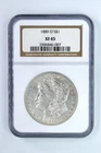 1889 O Morgan Silver Dollar NGC XF 45