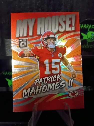 2021 Panini Donruss Optic Patrick Mahomes II My House Prizm KC Chiefs MH-12 8924