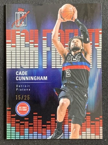 2025 Topps Signature Cade Cunningham Red (RAW)