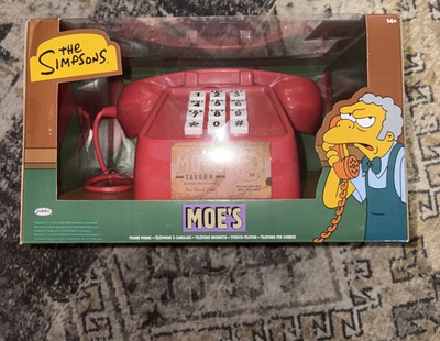 #ad The Simpsons Moe#x27;s Tavern Prank Phone 10 Pranks Official Licensed Jakks Pacific $31.99