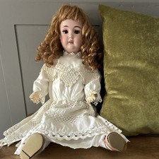Antique Kestner, K Germany 14 171, Bisque Head Doll 21”