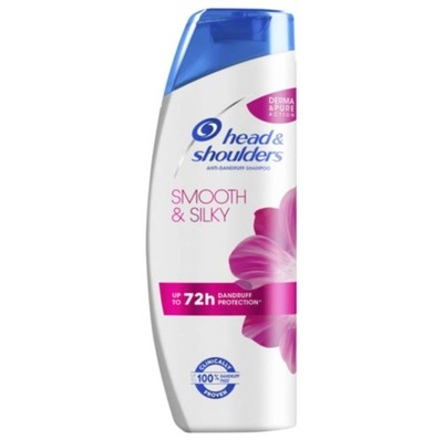 Head & Shoulders Antidandruff Smooth Silky Shampoo 400ml [6 Pack]
