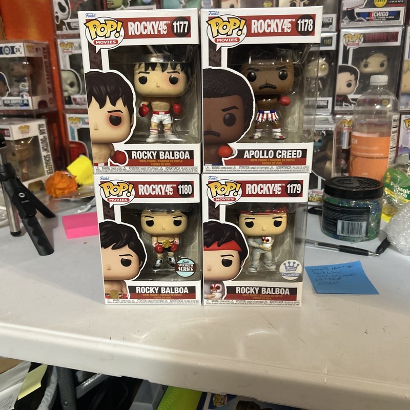 funko pop lot Rocky