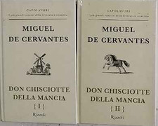 Don Chisciotte della Mancia. 2 volumi.