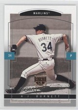 2004 Skybox Limited Edition Retail AJ Burnett #88 0q3