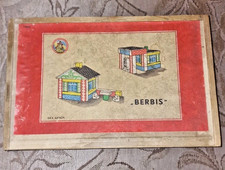 Wunderschöner alter Holzbaukasten um 1958 berbis, ddr