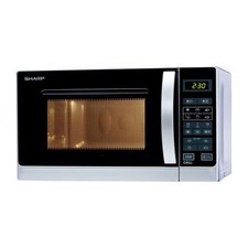 Sharp R-642INW 20L Mikrowelle Grill 11 Leistungsstufen digitale Steuereung
