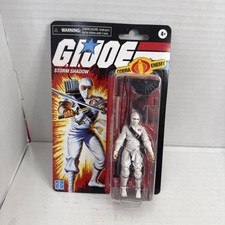 GI Joe Retro Collection Storm Shadow Walmart Exclusive 1 18 3.75In Cobra Enemy