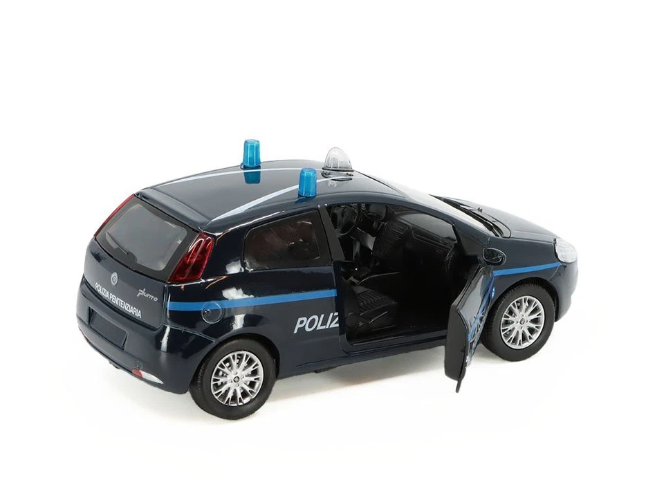 Fiat Grande Punto Polizia Penitenziaria 2006 New Ray 1:24 Nuovo Die-cast - Immagine 2 di 2