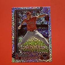 2025 Jack Kochanowicz Topps Series 1 Celebration Confetti Los Angeles Angels RC