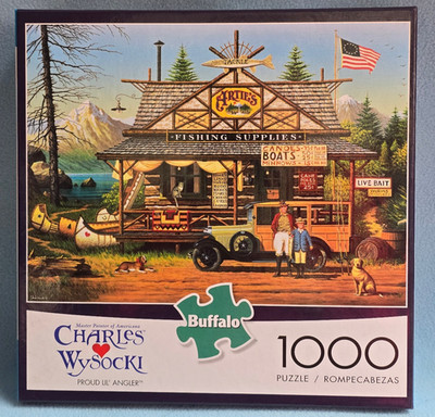 Buffalo - Proud Lil' Angler von Charles Wysocki - 1000 Puzzle