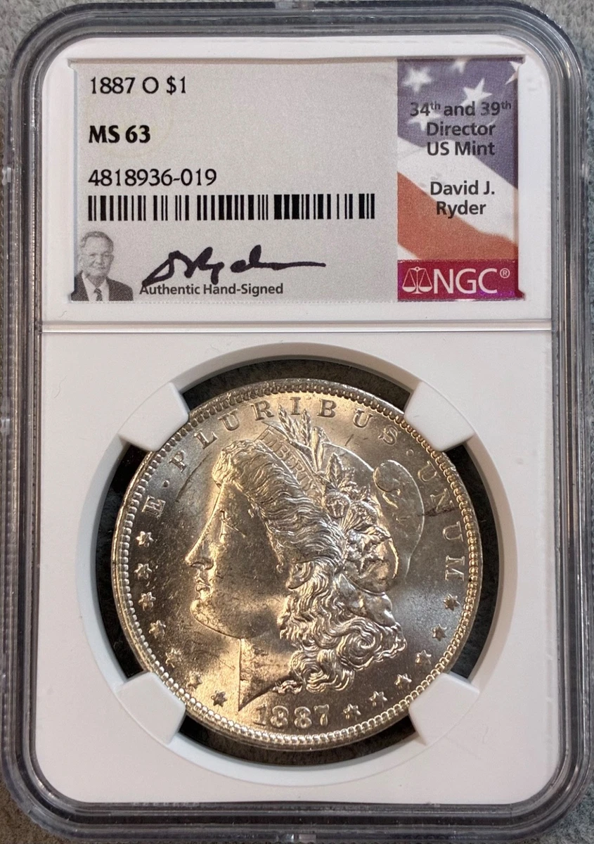 MS 63 Graded 1887 Year Morgan US Dollars (1878-1921) for sale | eBay