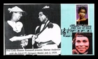 DR JIM STAMPS US COVER MARIAN ANDERSON BLACK HERITAGE FDC H&M 1 OF 6