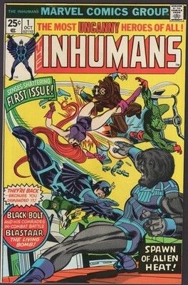 The Inhumans #1 - 1st Ongoing Series! High Grade 9.2 NM-!