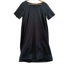 European Culture by David Peppicelli Baloon Dress Navy Women's UK S- Preloved