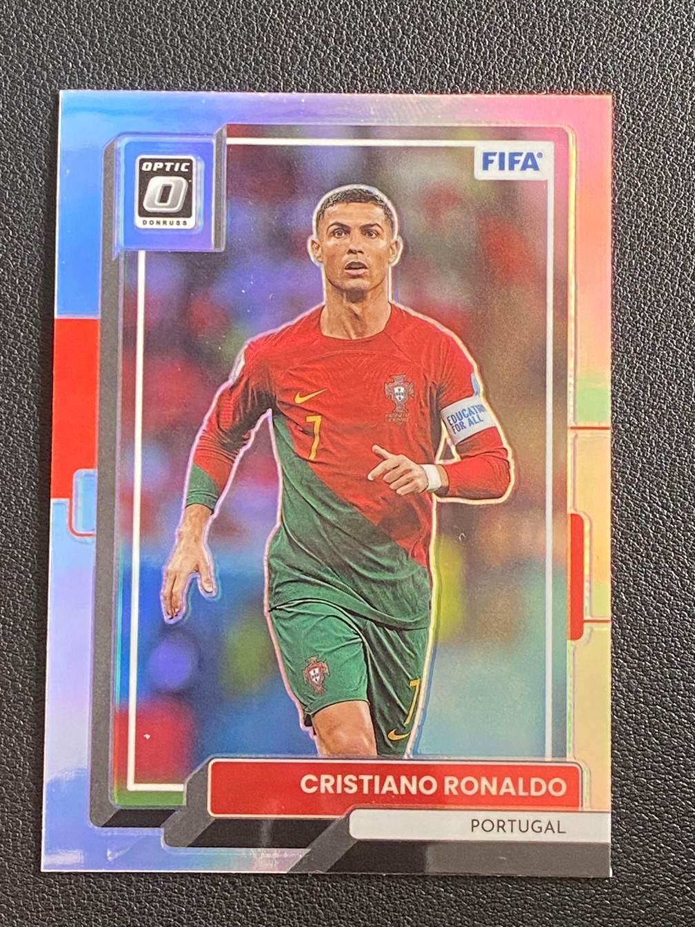 Cristiano Ronaldo 2022-23 Panini Donruss FIFA Optic Holo Prizm #94