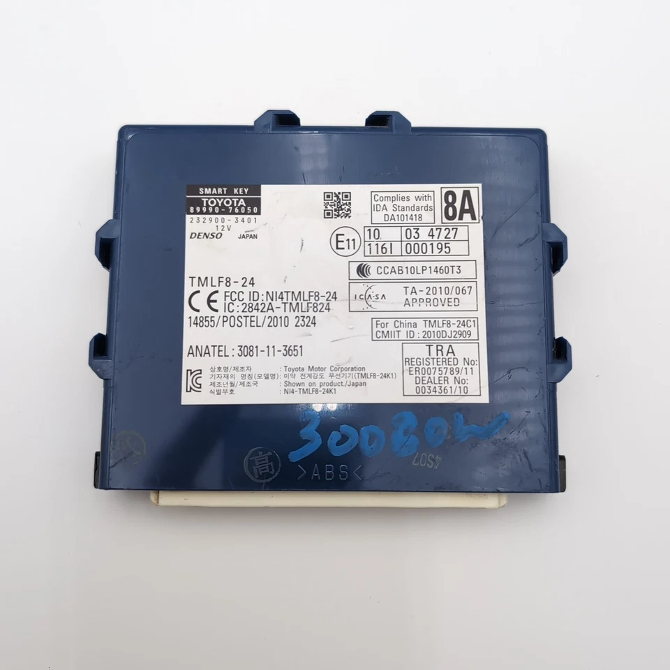 Módulo de controle de entrada sem chave Lexus Ct200h 2014 2015 2016 89990-76050 - Imagem 3 de 4