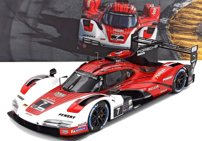 IXO Penske PORSCHE 963 4.6L TURBO V8 race car  WINNER 24h DAYTONA 2024 #7  1/18
