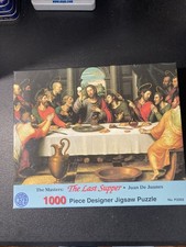 The Masters The Last Supper 1000 Piece Jigsaw Puzzle Factory Sealed Art Juanes
