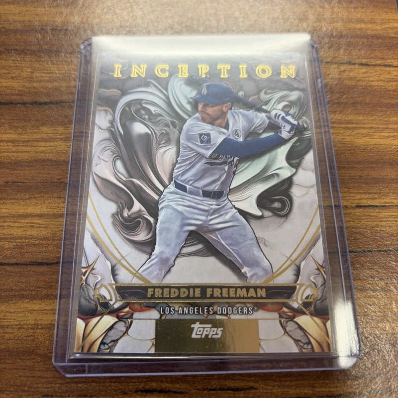 2025 Topps Inception Freddie Freeman Black SP #110-LA Dodgers ⚾️🔥