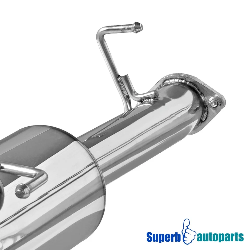 Fits 1995-1998 240SX S14 3"Catback Exhaust Muffler Foto 4 de 4