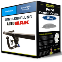 Abnehmbare AnhäNgerkupplung für Ford Transit Courier 23- Typ V769 Auto Hak NEU