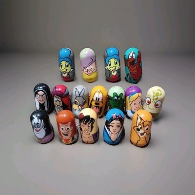 Vntg Disney Parks & Resorts Kellogg Weeble Wobblers Mighty Beanz