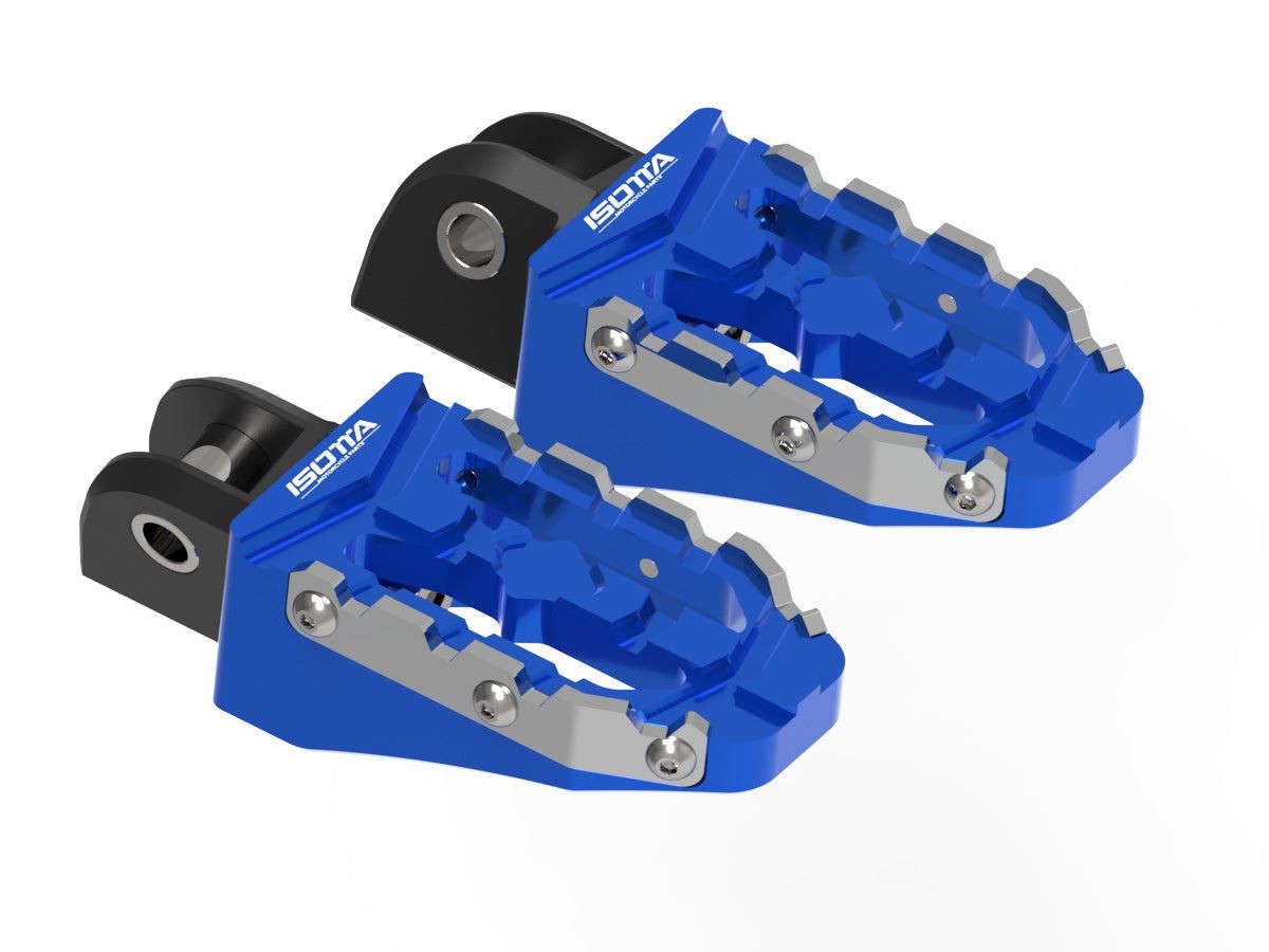 Isotta Blue Enduro Rider Footpegs Kit BMW R 1300 GS 2023-2024