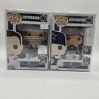 Funko Pop! Football Tony Romo Cowboys 66 Toys R Us Exclusive and Tony Romo 40 A6