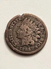 1865 Civil War Era Indian Head Cent US Copper BN476