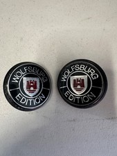 Vw Mk2 Jetta Gti 2-emblem Wolfsburg Edition 165 853 675 Oem Badge With Clips