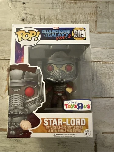 Funko Pop Star-Lord Toys R Us Exclusive Marvel Guardians Of The Galaxy Vol 2